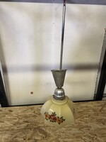 Retro mennyezeti lámpa, virágokkal. 4689