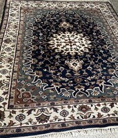 3959 Hindu Tabríz Kézi Csomó Gyapjú Perzsa Szőnyeg 160X230CM Ingyen Futár