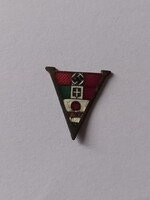 EREDETI,VILÁGHÁBORÚS FASISZTA,NÁCI,NYILAS GYŐZELMI JELVÉNY. "V" VICTORY