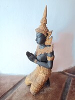 Bronz buddhista szobor