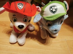 Mancs őrjárat plüssök 021. (Marshall, Rocky) - PAW Patrol plushies 021. (Marshall, Rocky)