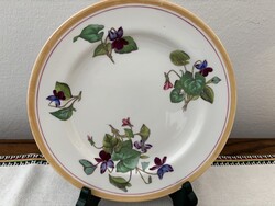 Antik Minton 1865 ibolyás süteményes tányér