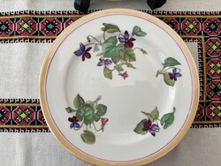 Antik Minton 1865 ibolyás süteményes tányér