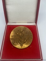 Nagy István János 1938 Köszönet a közös munkával töltött évekért plakett!