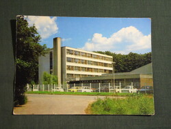 Képeslap,Tata,KISZ tábor látkép,részlet,1986-