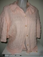 Gyapjú kardigán, lezser