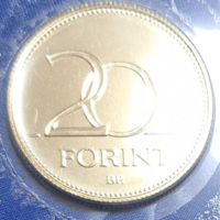 20 Forint 2022. UNC !  ! fólia alatt BU (163)