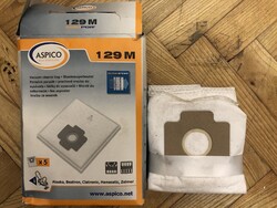 Aspico 129M porzsák + filter