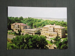 Képeslap,Sopron,SZOT Csepel üdülő,szálló látkép,részlet,1973-
