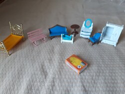 Mattel fém mini baba bútor