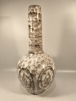 Hódmezővásárhelyi modern stílusú, kerámia padlóváza - 41,5cm magas