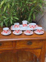 Alföldi porcelán Centrum varia kávés készlet