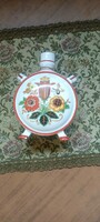 Hazai szeszgyár Zsolnay porcelán kulacs.