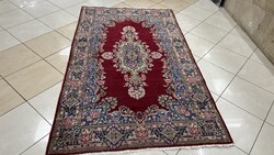 3991 Iráni Kirman Kézi csomó Gyapjú Perzsa Szőnyeg 135X230CM Ingyen futár
