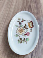 Zsolnai porcelán tálca, pillangós,