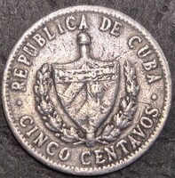 Kuba 5 centavo, 1966.