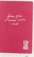 NAGYON RITKA PINKER DÍJAS REGÉNY!Földes Jolán A halászó macska uccája Athenaeum 2 pengős sorozat