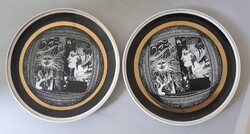 Szasz endre hollohazi porcelan tanyer