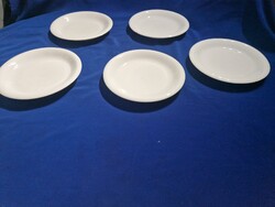 Alföldi porcelán tányérok fehér Saturnus lapos