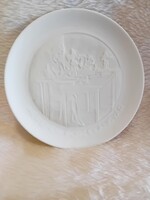 2503/3 Herendi litofán porcelán falitányér
