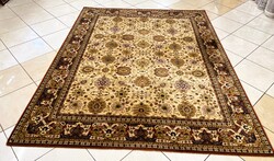 3785 Gyönyörű Isfahan mintás gyapjú perzsa szőnyeg 200X250CM INGYEN FUTÁR