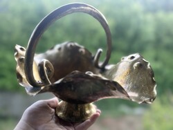 Wonderful copper basket Art Nouveau