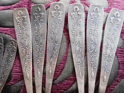 Old Russian 12-piece spoon set + box