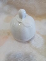 2503/18 Herendi fehér porcelán eperfogós bonbonier