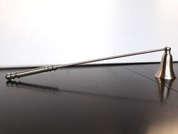 Nice old chrome candle holder