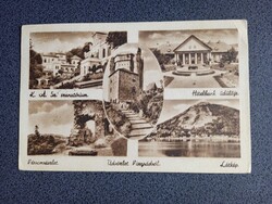 D206574   VISEGRÁD  Hitelbank üdülője- K.Á.SZ. szanatórium 1940's   régi képeslap  -Sajószentpéter