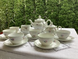 MZ Altrohlauer komplett hat személyes porcelán teás készlet