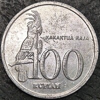 Indonézia 100 rúpia, 1999.