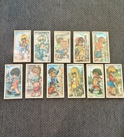 Vintage michel thomas large size prints 11 pcs.
