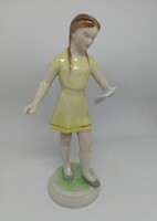 Drasche porcelán éneklő kislány!