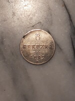 6 KREUZER - 1849 A - 6 KRAJCÁROS - bécsi veret