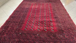 3807 Eredeti Afgan Bokhara kézi gyapjú perzsa szőnyeg 250X350CM INGYEN FUTÁR