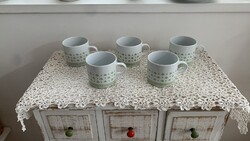 Alföldi porcelán bögre - Petrezselymes, Lóherés