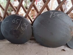 Profi vastag  10mm Nagy  65cm vas  tárcsalap Óriási hús sütő grill tárcsa domború