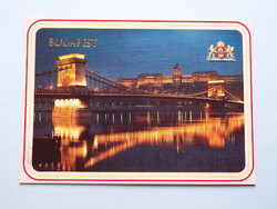 Képeslap (67) - Budapest - Lánchíd 1990-es évek - (Foto: Dr. Bérczi Lóránt)