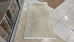 3554 INDIAI Gabbeh kézi csomó gyapjú szőnyeg 70X140CM INGYEN FUTÁR