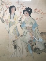 Japàn akvarell festmèny