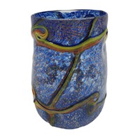 Cseh színes pohár - M01056