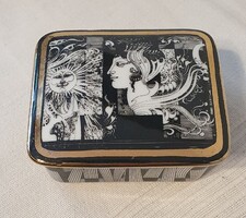Bonbonier Hollóházi porcelán Szász Endre/Napfény