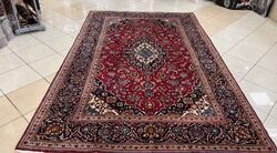 3993 Iráni Kashan Kézi csomó gyapjú perzsa szőnyeg 205X315CM INGYEN FUTÁR