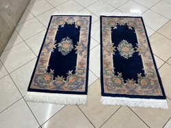 3994 Kínai Peking mintás kézi csomó gyapjú perzsa szőnyeg 70X150CM ingyen futár