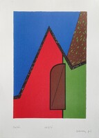 Aknay János - Emlék 42 x 30 cm computer print, merített papír