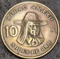 Peru 10 Sol, 1979.