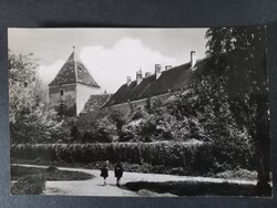 Régi képeslap Sárvár - Vár 1963