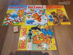 Retro buci maci képregények újszerűek csak együtt
