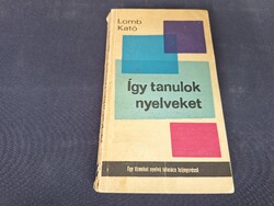 Így ​tanulok nyelveket.Első kiadás! (1970) 3900.-Ft